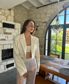 Vatkalı Crop Blazer Ceket 