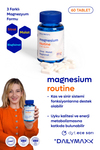DAILYMAX DailyRoutine Destek Seti | SlimRoutine + D3K2Routine + MagnesiumRoutine
