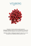 Vitaberg Cranberry Extract Sıvı Takviye | Vitamin C, Çinko, Selenyum İçeren Formül