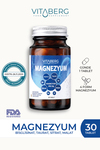Magnezyum Compleks | Bisglisinat, Taurat, Sitrat, Malat + K2, B6, Bor, Selenyum