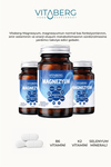 Magnezyum Compleks | Bisglisinat, Taurat, Sitrat, Malat + K2, B6, Bor, Selenyum