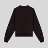Güvenin Dansı Nakışlı Bisiklet Yaka Reylan Kol Kahverengi Sweatshirt 