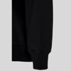 Güvenin Dansı Nakışlı Oversize Bisiklet Yaka Siyah Sweatshirt