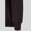 Zafer Koşusu Nakışlı Oversize Bisiklet Yaka Kahverengi Sweatshirt