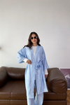 Kimono Pantolon Takım Mavi
