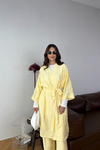 Kimono Pantolon Takım Sarı