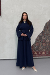 Nazen Broş Takım Lacivert