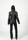 Siyah Deri Blazer Ceket