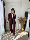 Boyfit Business Takım Bordo