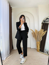 Boyfit Business Takım Siyah