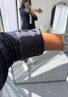 Çizgili Blazer Takım Lacivert 