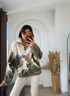 Geyikli Peluş Sweatshirt