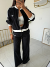 Kadife 3 lü Takım Siyah
