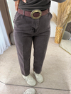 Kahverengi Baggy Jean