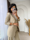 Lorin Blazer Takım Elbise Bej
