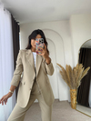 Lorin Blazer Takım Elbise Bej