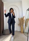 Lüks Jean Blazer Takım