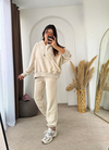 Marka Model Eşofman Takım Bej 