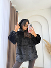 Massimo Peluş Sweat Siyah