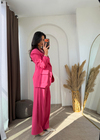 Modern Lyocell Takım Elbise Pembe