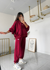 Nora Oversize Takım Bordo