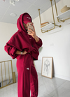 Nora Oversize Takım Bordo