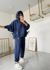 Nora Oversize Takım Lacivert 