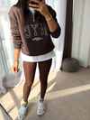 Nyc Sweatshirt Acikahve