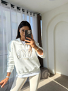 Nyc Sweatshirt Beyaz