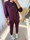 Oys Eşofman Takım Bordo