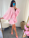 Poplin ELBİSE TOZPEMBE