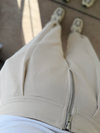 Premium Bomber Takım Krem