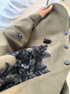 Premium Kadife Payetli Blazer