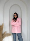 Tozpembe Oversize Kaşe Kaban
