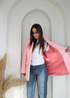 Tozpembe Oversize Kaşe Kaban