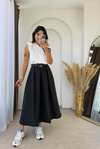 Zara Kemerli Etek Siyah