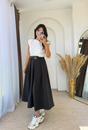 Zara Kemerli Etek Siyah