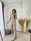 Zara Selanik Takım Bej