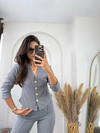 Zara Selanik Takım Gri