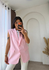 Zara Vatkalı Yelek Tozpembe
