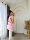 Zara Vatkalı Yelek Tozpembe