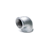  1/2 Dirsek Galvaniz Siyah 