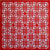 Asma Tavan Dekoratif  Pvc Panel Kırmızı 60x60 10 Adet