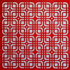 Asma Tavan Dekoratif  Pvc Panel Kırmızı 60x60 10 Adet
