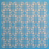 Asma Tavan Dekoratif  Pvc Panel Moderna Mavi 60x60 10 Adet