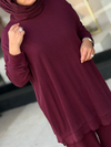 Triko Pantolon Takım Bordo