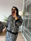 Tül Detaylı Etekli Takım