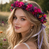 BERRY BLOOM DOĞAL ÇİÇEKLİ TAÇ