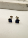 4MM PIRLANTA MONTÜR ZÜMRÜT  TAŞLI G-COLOR KÜPE