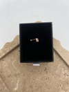 Geometrik Taş Detaylı Gümüş Tragus